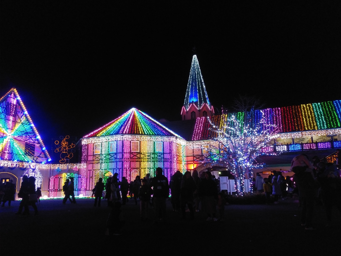 関東で人気のイルミネーション 東京ドイツ村に行ってみた 18 19年 Tabi Fun